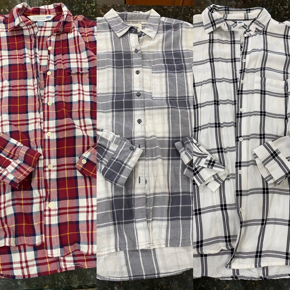 Old navy flannel bundle
